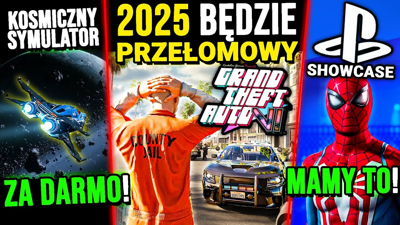 GTA 6 PUBLISHER OFFICIALLY: 2025 Will Be a Breakthrough - PS Showcase ANNOUNCED - STAR CITIZEN Tests