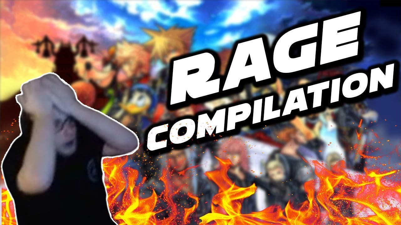 KH2 Critical Mode Rage Compilation! | Twitch Highlights #4