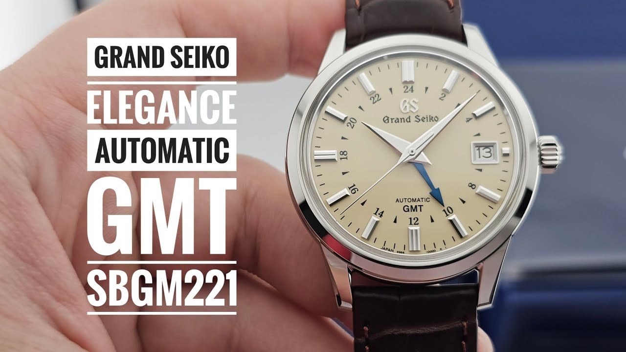 Grand Seiko Elegance Collection Automatic GMT SBGM221