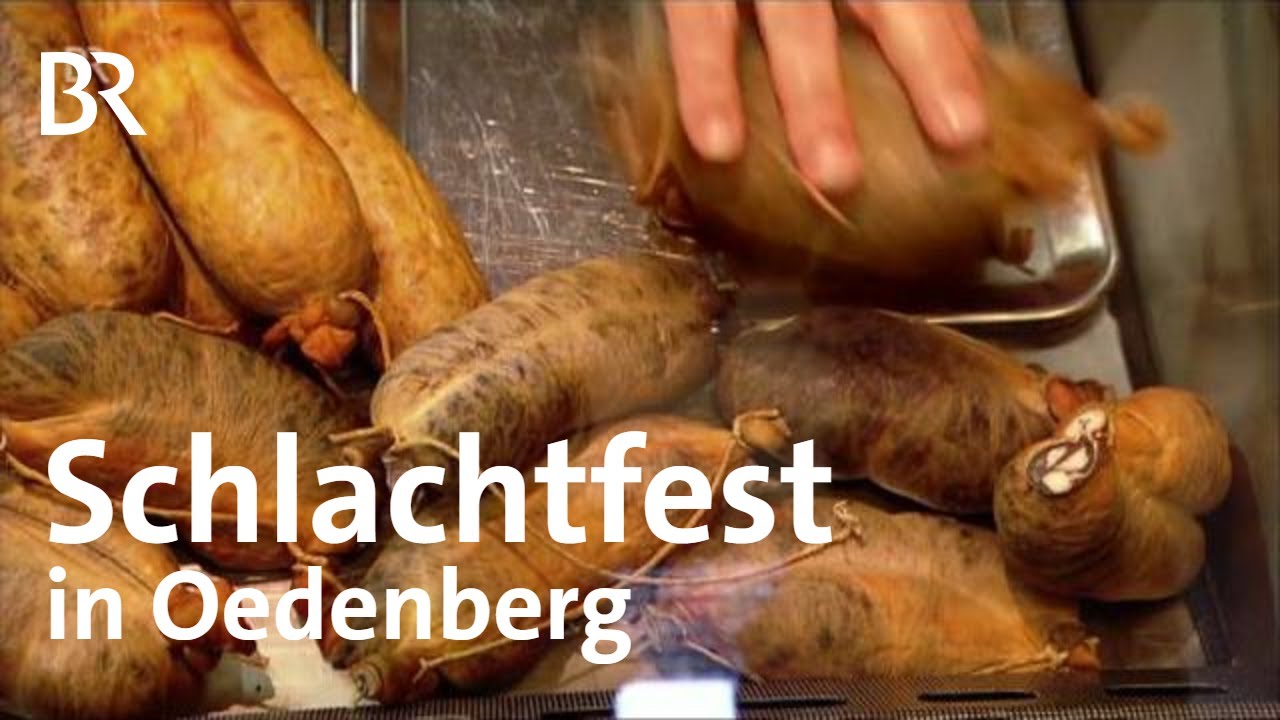 Kesselfleisch: Schlachtfest in Oedenberg | Zwischen Spessart und Karwendel | BR | Doku | Reportage