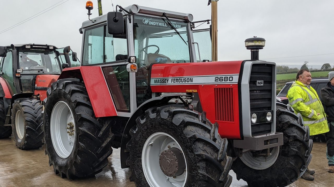 classic Massey Ferguson 2680 with perkins 6354 turbo Dyno test (fuel pump turned up)