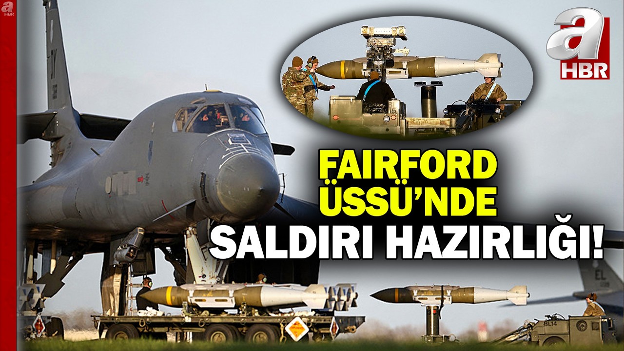 ABD bombardıman uçakları saldırı hazırlığını paylaştı! Bombalar nerede kullanılacak? | A Haber
