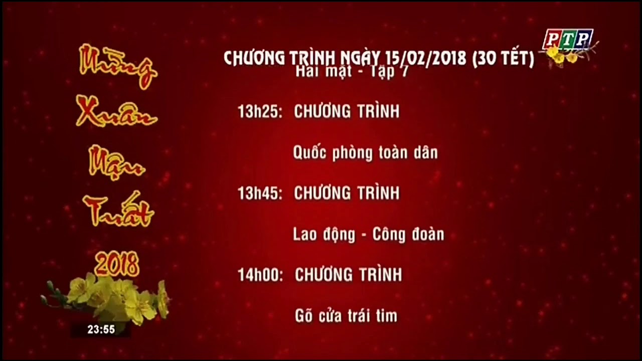 [2018]Tổng hợp giới thiệu chương trình ngày mai của vài kênh địa phương 30 Tết(15/2/2018).