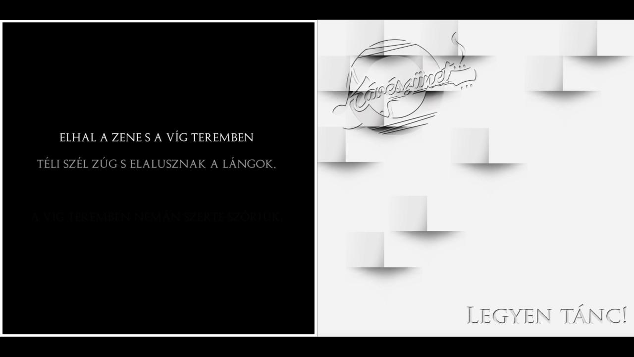 Kávészünet zenekar - Lédával a bálban (Ady Endre)