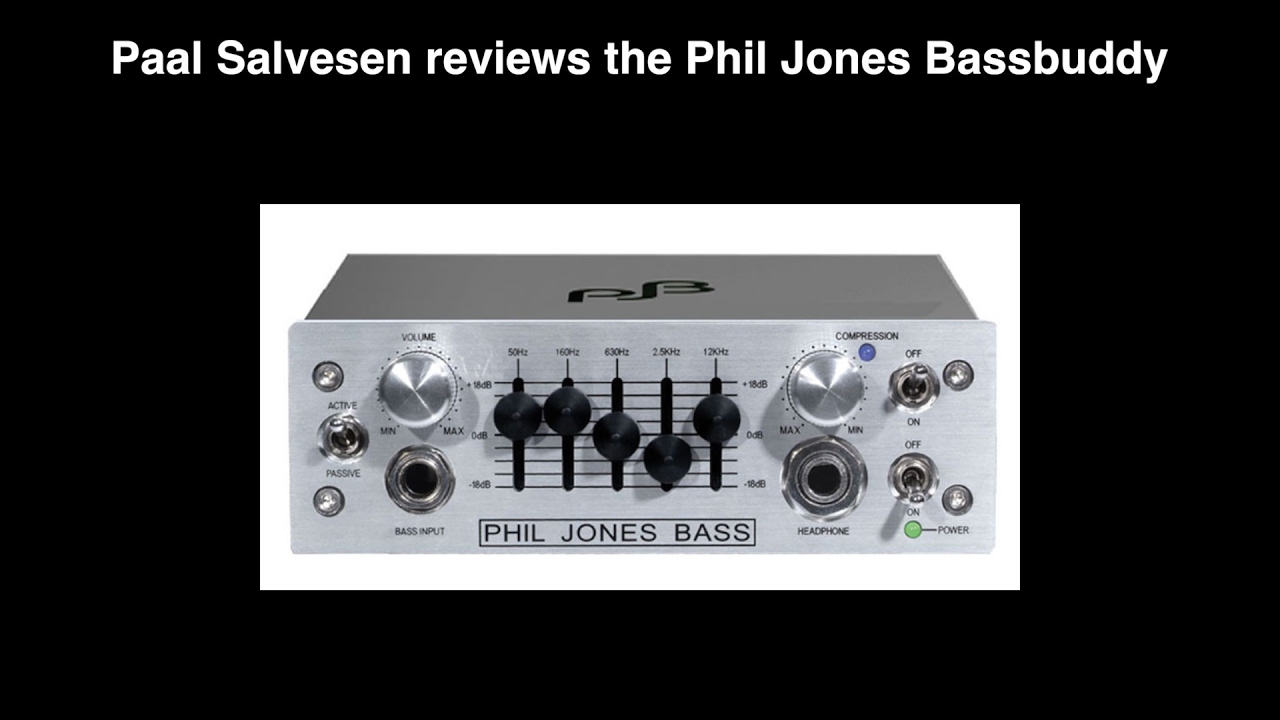 Bass Weekly - Let&acute;s play Phil Jones Bass Buddy