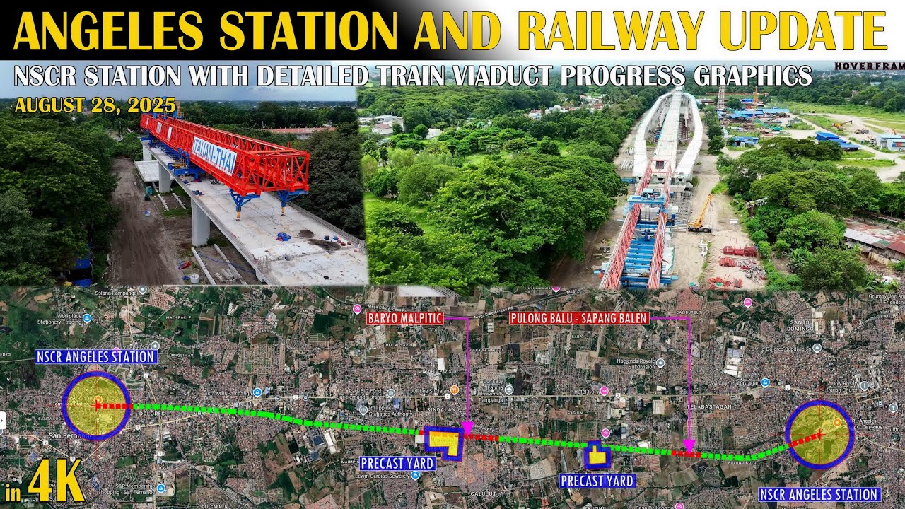 PNR NSCR - ANGELES TRAIN STATION UPDATE