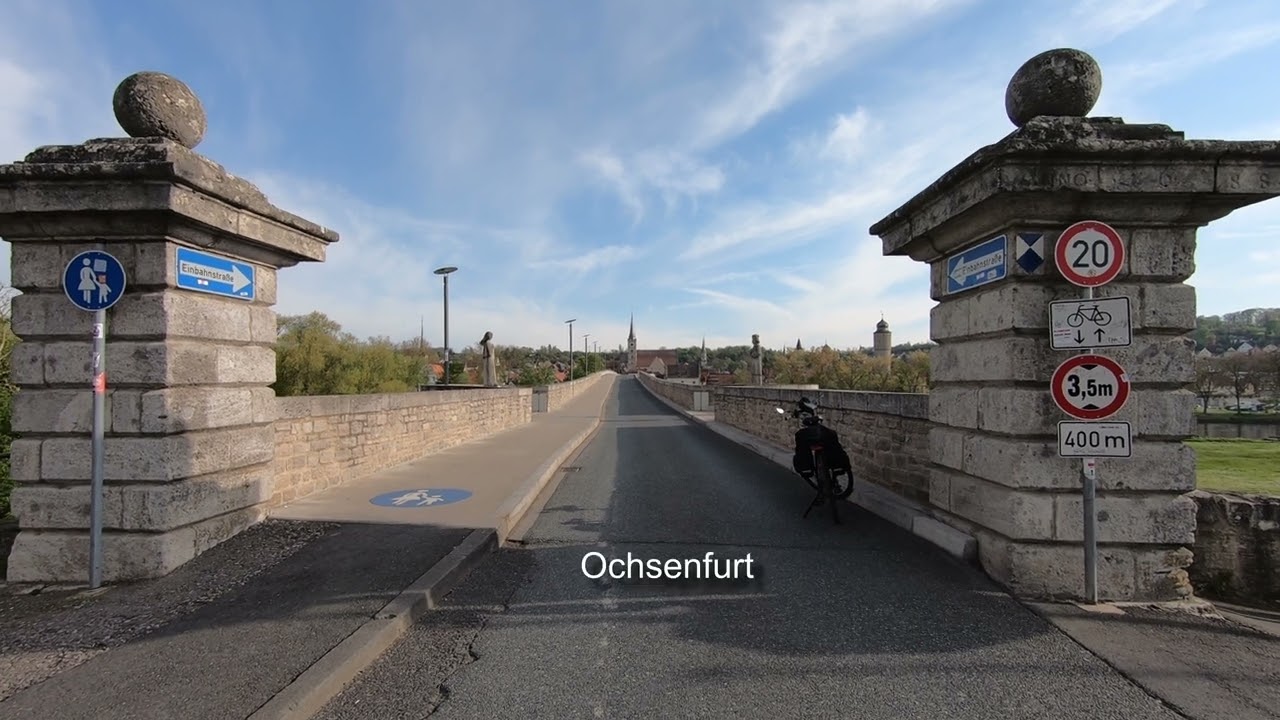 Mainradweg  Von Kitzingen nach Würzburg