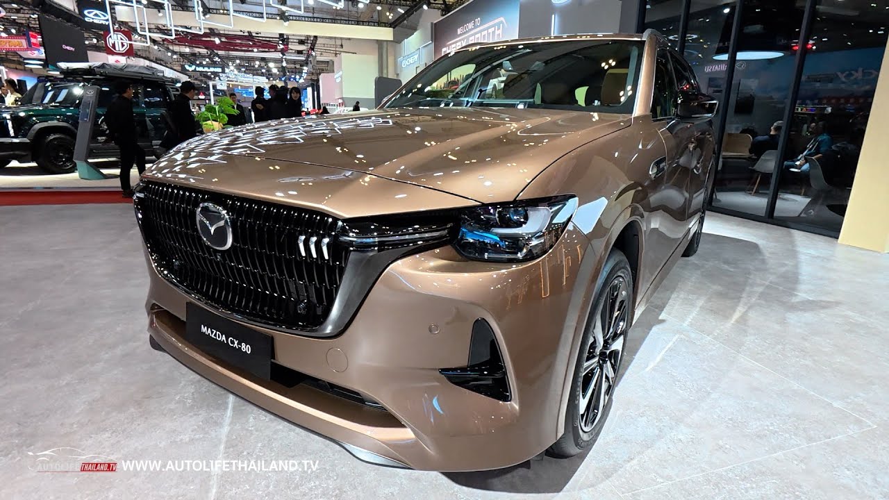 อยากให้มาไทย!!Mazda CX60 - CX80 รถ SUV ครอบครัวที่น่าใช้ มีให้เลือกทั้ง Hybrid และ PHEV