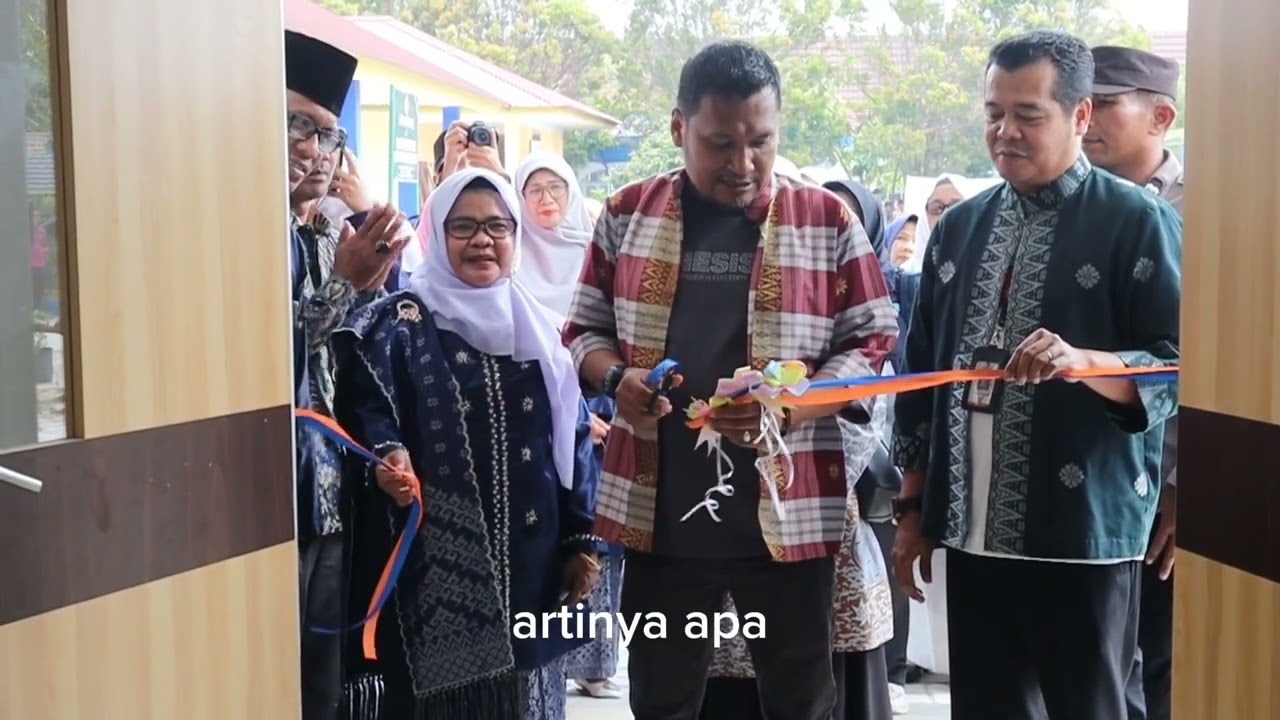 Camat Kulim Hadiri Peresmian Ruang Belajar Baru dan Peluncuran Program Budidaya Perikanan.