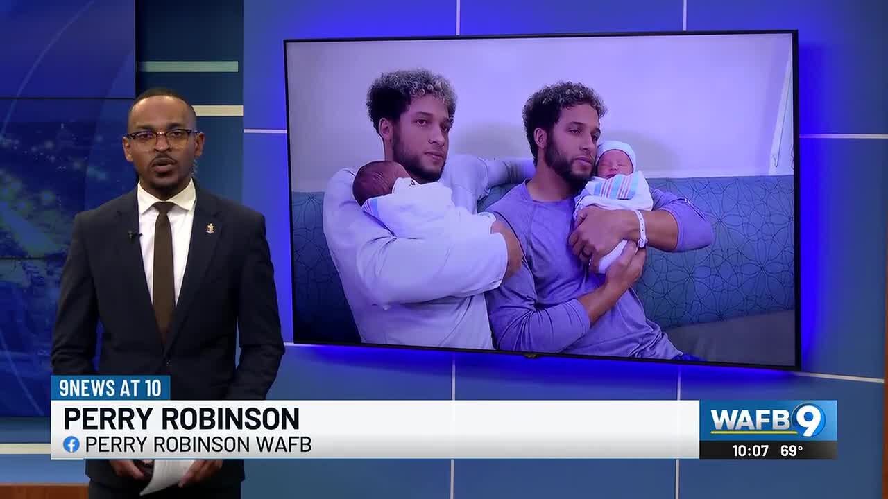 Twin brothers welcome baby boys on same day at Baton Rouge hospital
