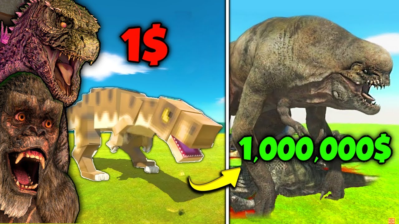 CHEAP vs EXPENSIVE Dinosaurs Survive SPIKE Trap in ARBS