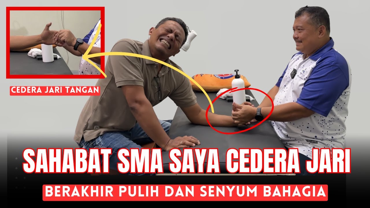 MCO ARIF - SAHABAT SMA SAYA MENGALAMI CEDERA JARI TANGAN, BERAKHIR SENYUM BAHAGIA