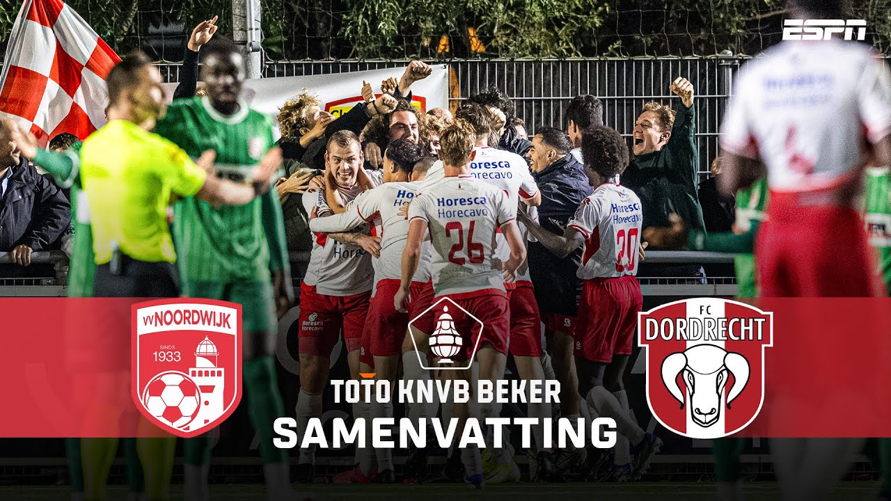 😱 WEDSTRIJD TOTAAL OMGEDRAAID in ABSOLUTE SLOTFASE! 👀 | Samenvatting vv Noordwijk - FC Dordrecht