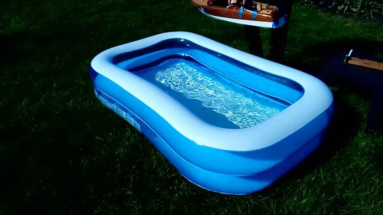 Toyan FS-L200 testrun in water