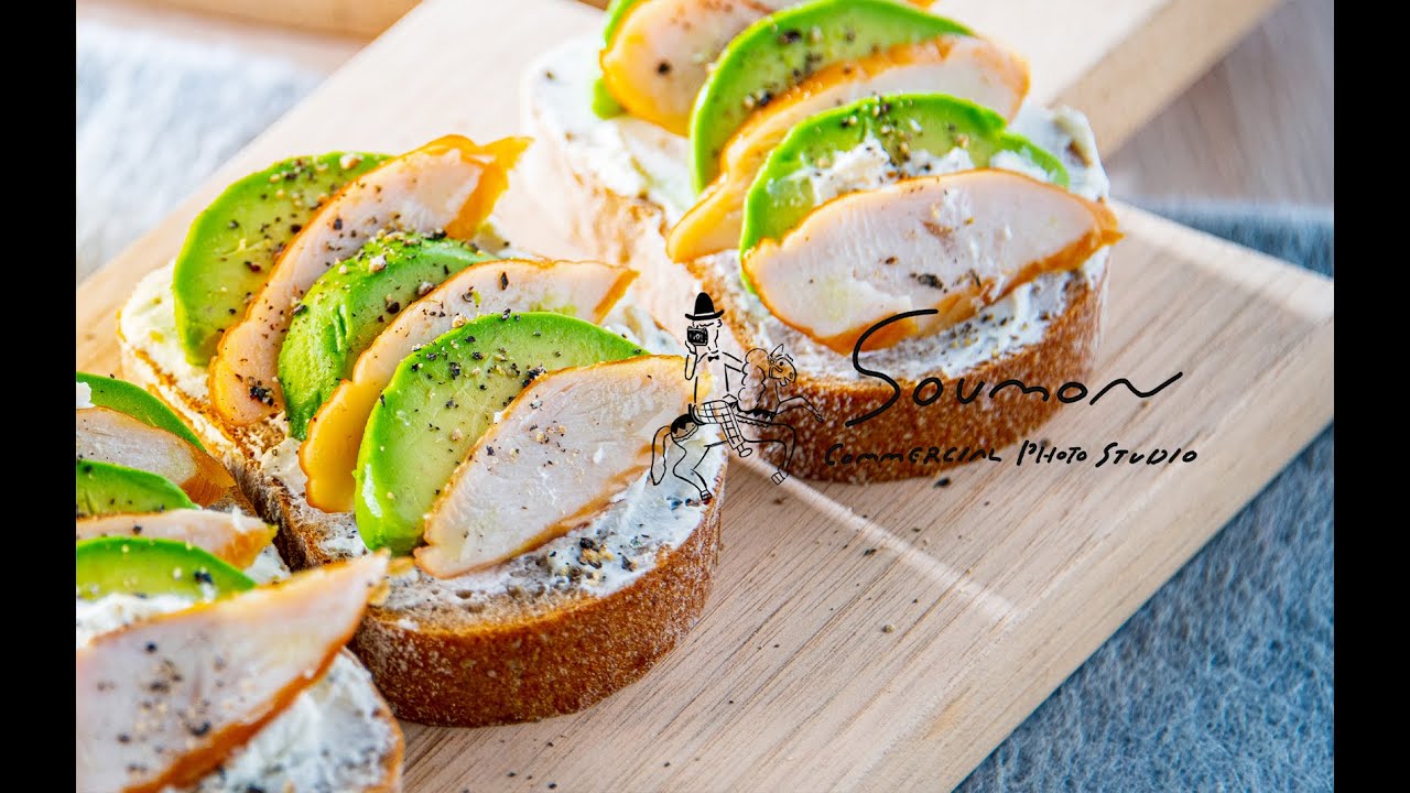 スタジオ撮影手帖 #01【アボカドオープンサンド撮影・FoodPhotography 】