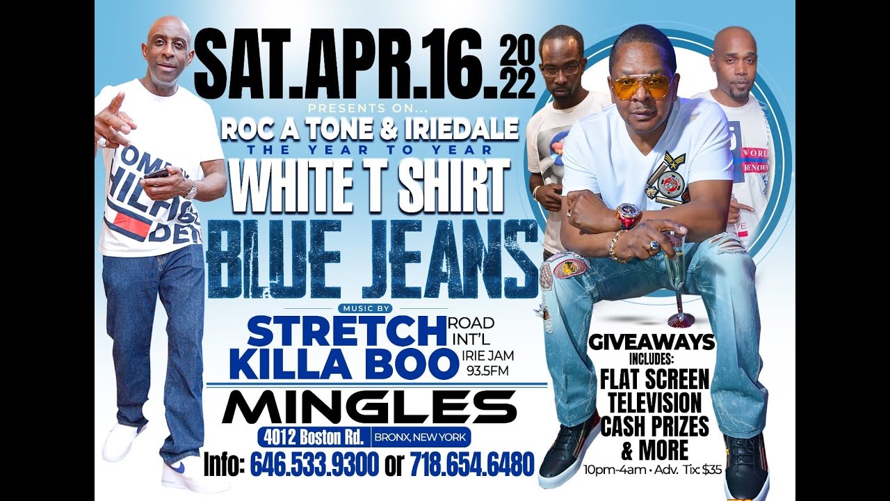 Rocatone and Iriedale's Blue Jeans & White T-Shirt Affair 2022