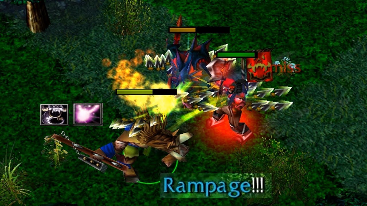 DOTA BRISTLEBACK RAMBO STYLE = UNKILLABLE MONSTER (RAMPAGE TIME)