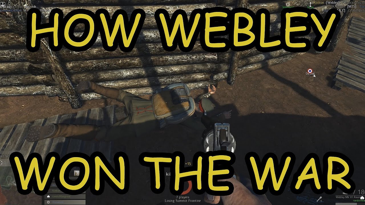 How Webley Won The War! - Verdun - Pistol Gameplay