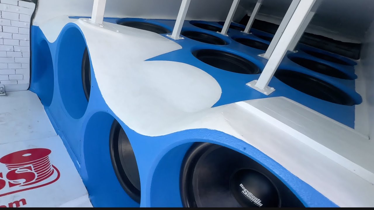 14 Resilient Sounds Platinum v2 18’s & 8 15’s Liberty Bass Shop Team’s Mega Builds Slamology 2024”