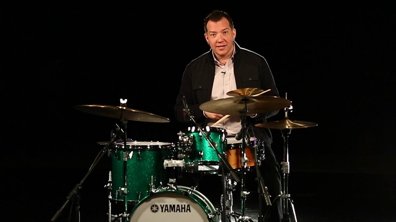 Drum Lesson Part 2 Upbeats on the Jazz Ride Cymbal
