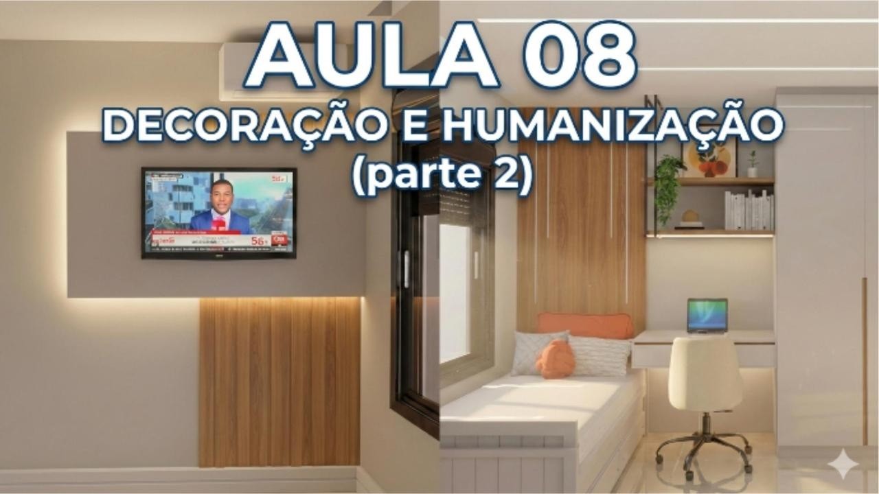 Humanização e Decoração no Promob Studio | Aula 08 (Parte 2)