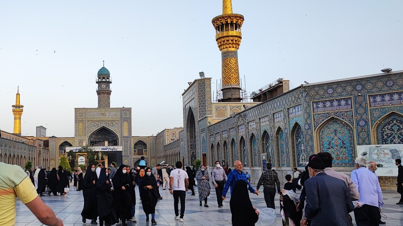 امطار مشهد 🌧️ زيارة الامام الرضا عليه ( شارع شيرازي )
