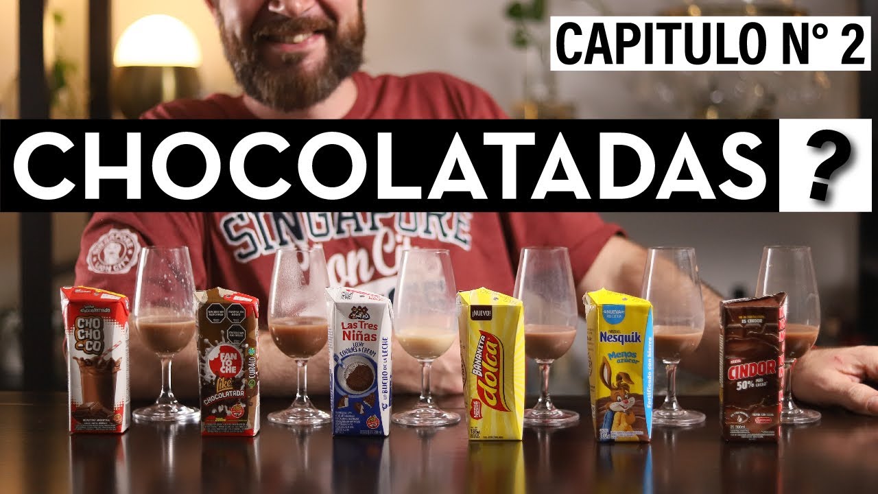 Leche Chocolatada | Cata y análisis de las conseguidas en el Mercado Argentino | Capítulo N° 2