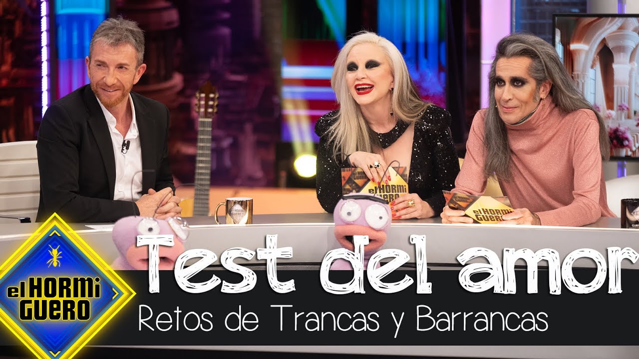 Test del amor: Alaska y Mario Vaquerizo se prueban como celestinos - El Hormiguero