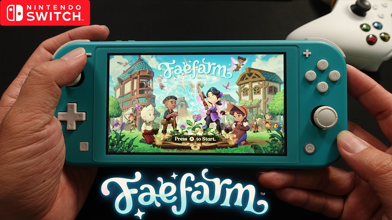 Nintendo Switch - Fae Farm Gameplay