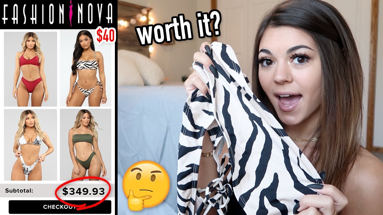Я купила бикини в Fashion Nova! (примерить) — стоит ли оно того? | Стеф Паппас