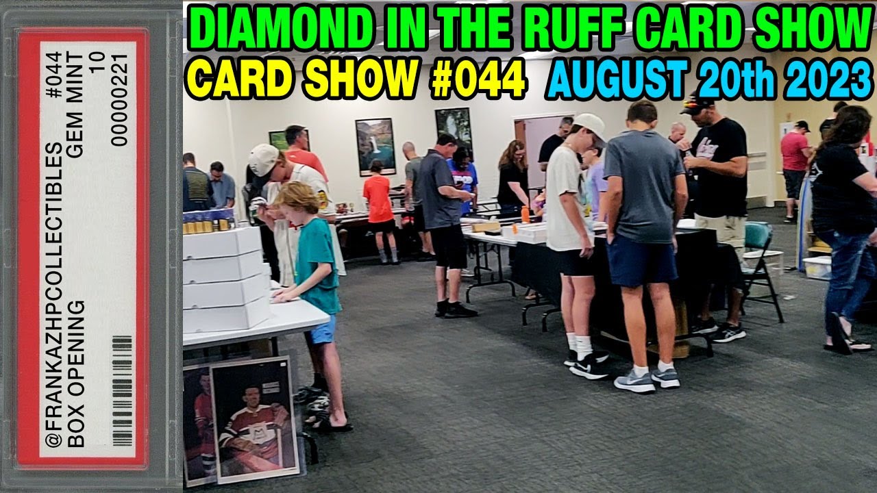 Diamond In The Ruff Sports Card Show (August 20th 2023) in Sun City, AZ Walkthru & Pickups