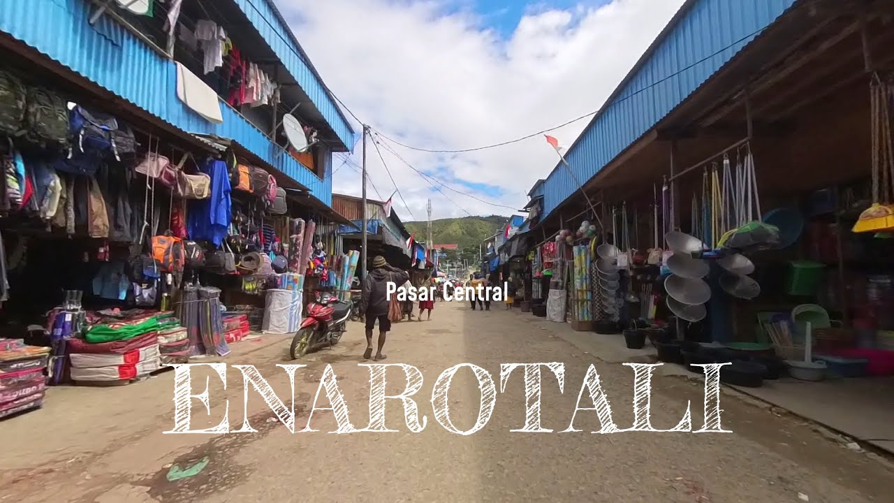 ENAROTALI - Pasar Central di Kabupaten Paniai, Papua Tengah