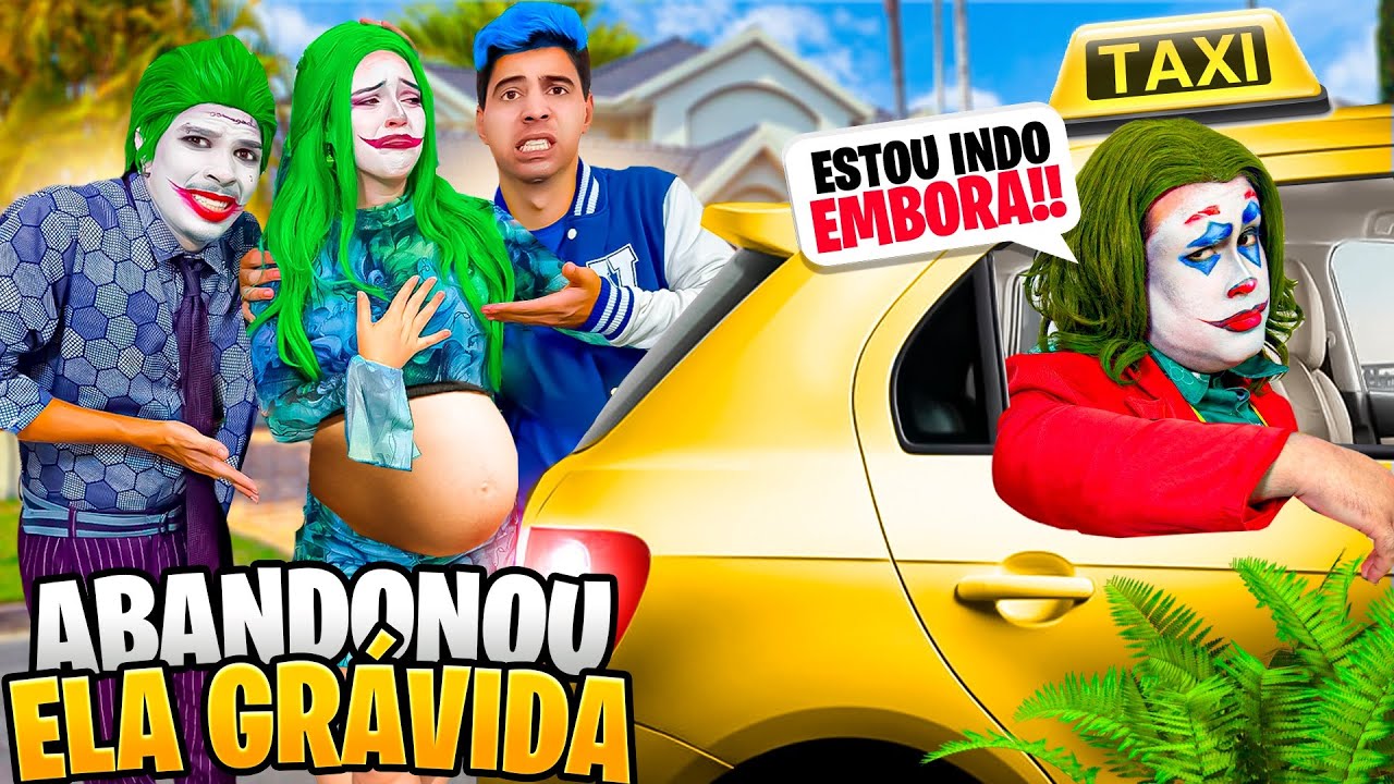 O JOKER FOI EMBORA PRA SEMPRE E ABANDONOU A LADY JOKER GRÁVIDA!!
