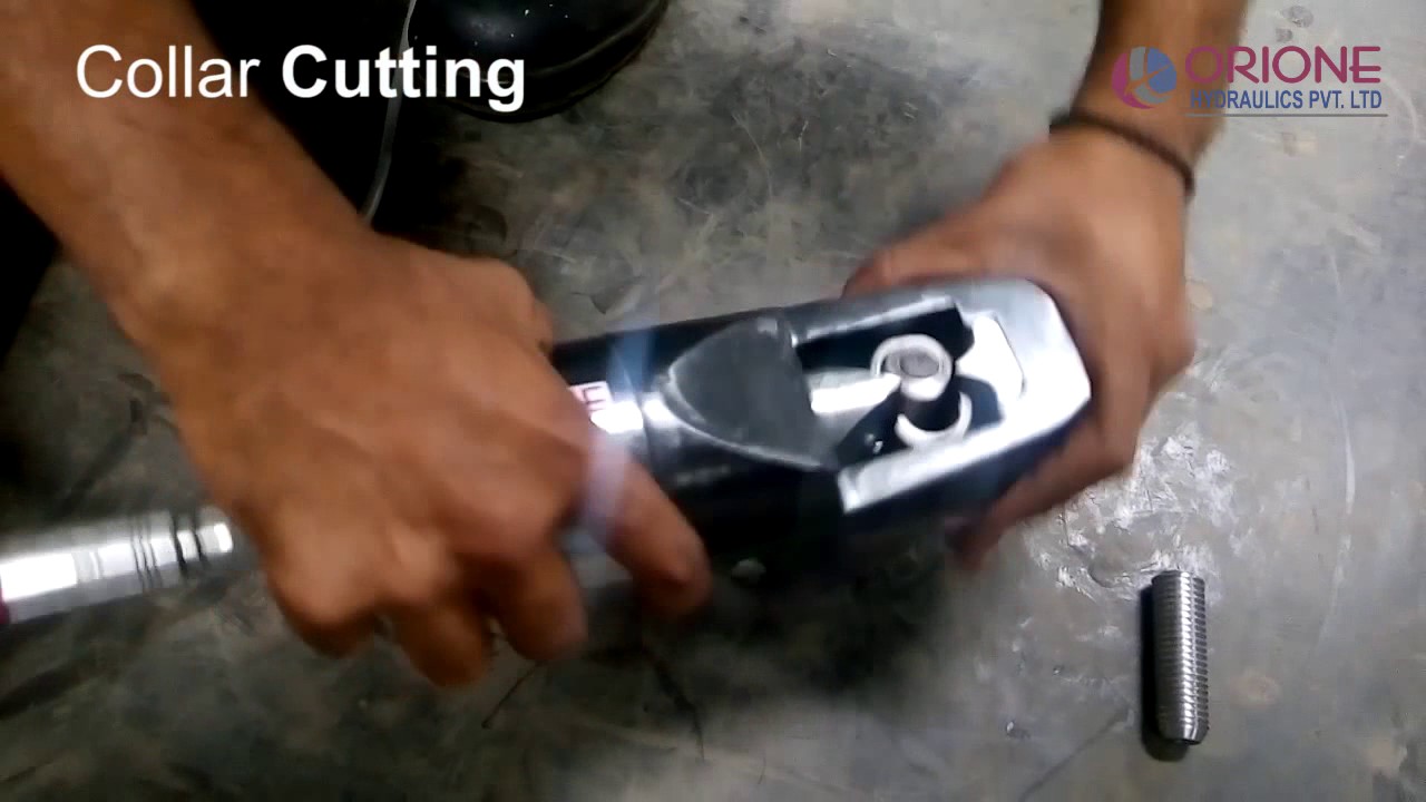 Lock Bolt collar Swaging / Cutting