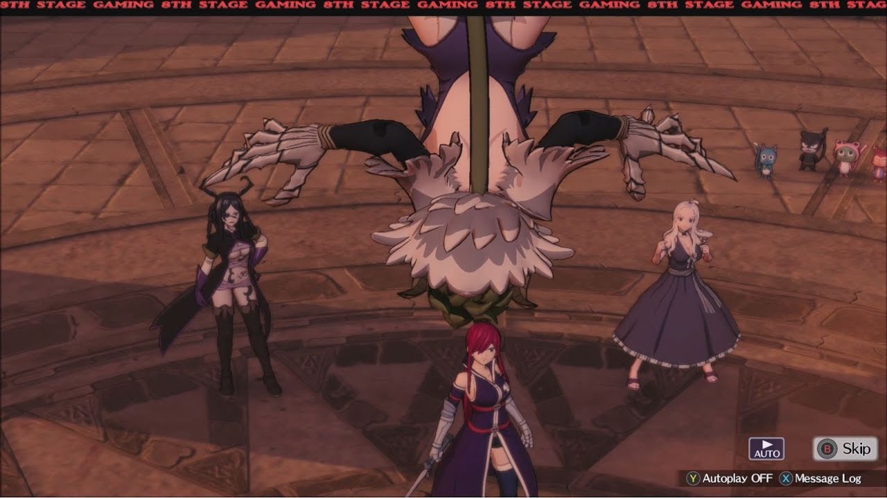Fairy Tail Erza ,Miarajane & Neo Minerva vs Etherious Kyoka