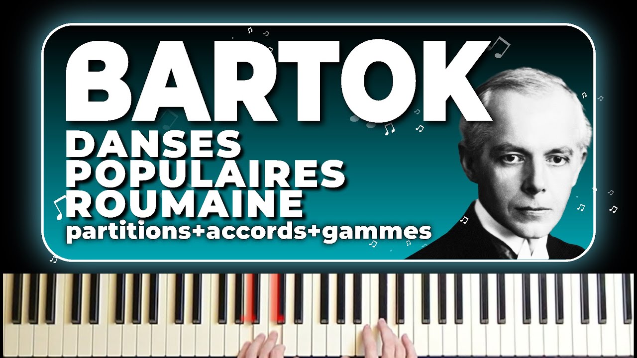 Étude d’un morceaux de Bartok avec une gamme d’Europe de l’est