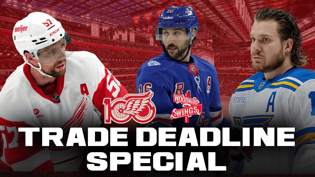 Detroit Red Wings Trade for IMPACT FORWARD! Woodward Wings Trade Deadline Reaction