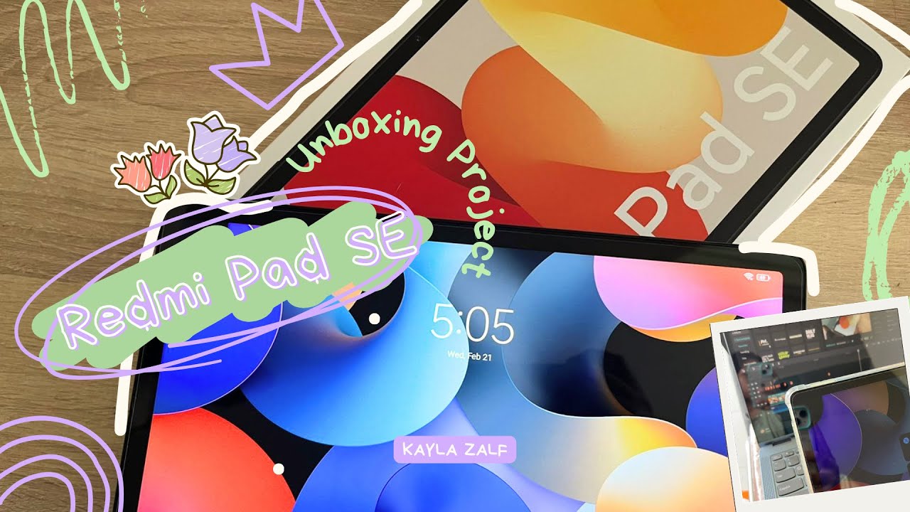 ^Redmi Pad SE^  Unboxing Video! + Setup, Accessories, Gaming test /002 - 'K-VLOG