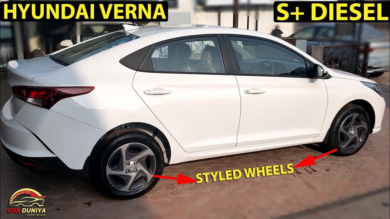 Hyundai Verna S+ Diesel Detailed Review ! Base Variant में इतने सारे फ़ीचर्स WoW 🔥Price & Colors🔥