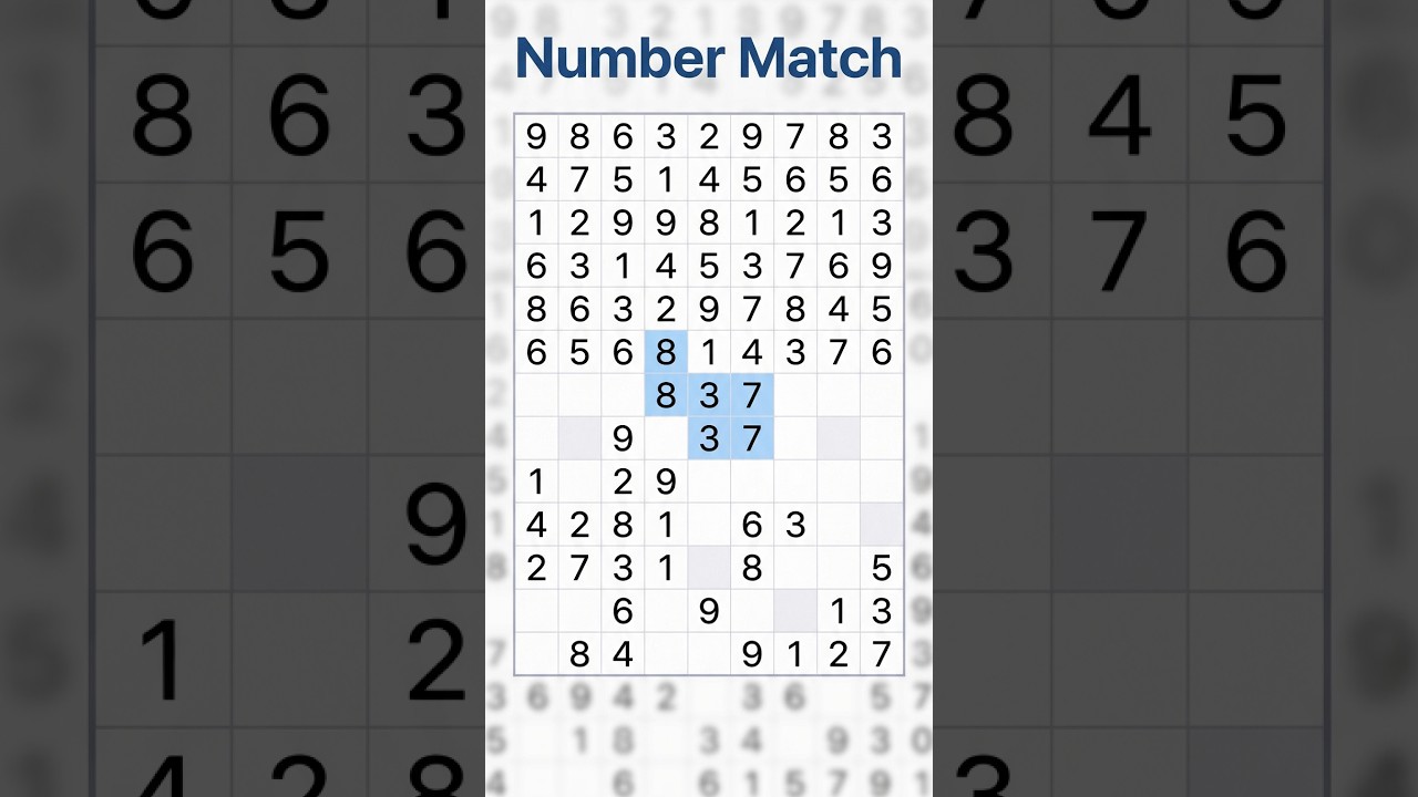 Number Match - Android and iOS #gameplayshorts