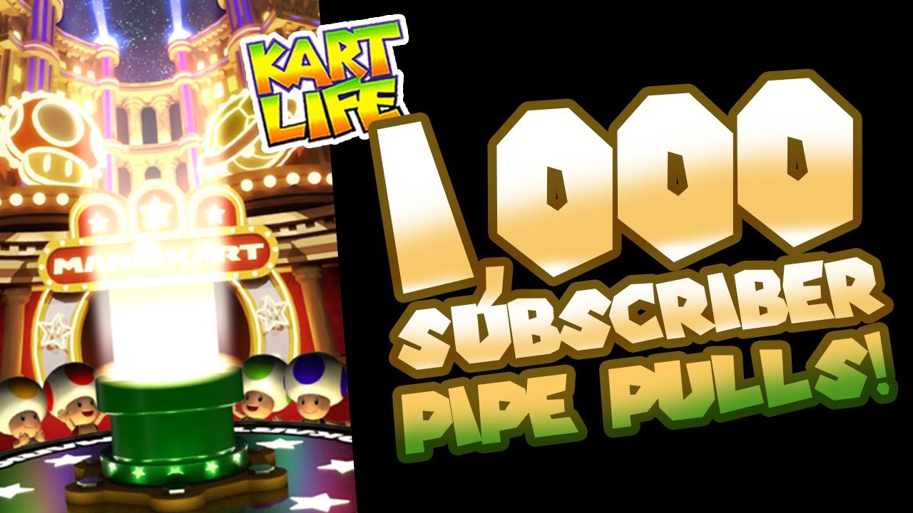 1,000 SUBSCRIBER PIPE PULLS in Mario Kart Tour!