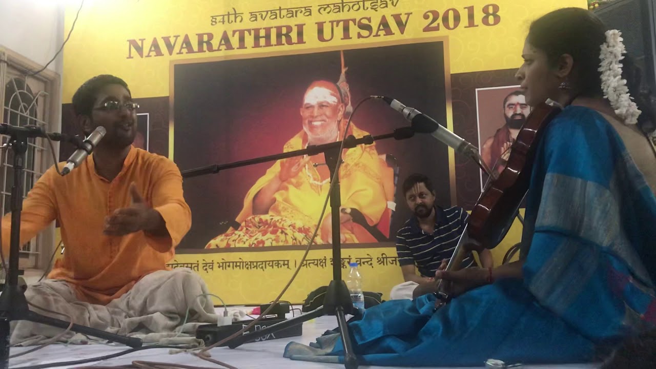 Abhishek Raghuram’s mesmerizing performance at Kanchi kamakoti peetam,oct 13,2018, Bangalore-3