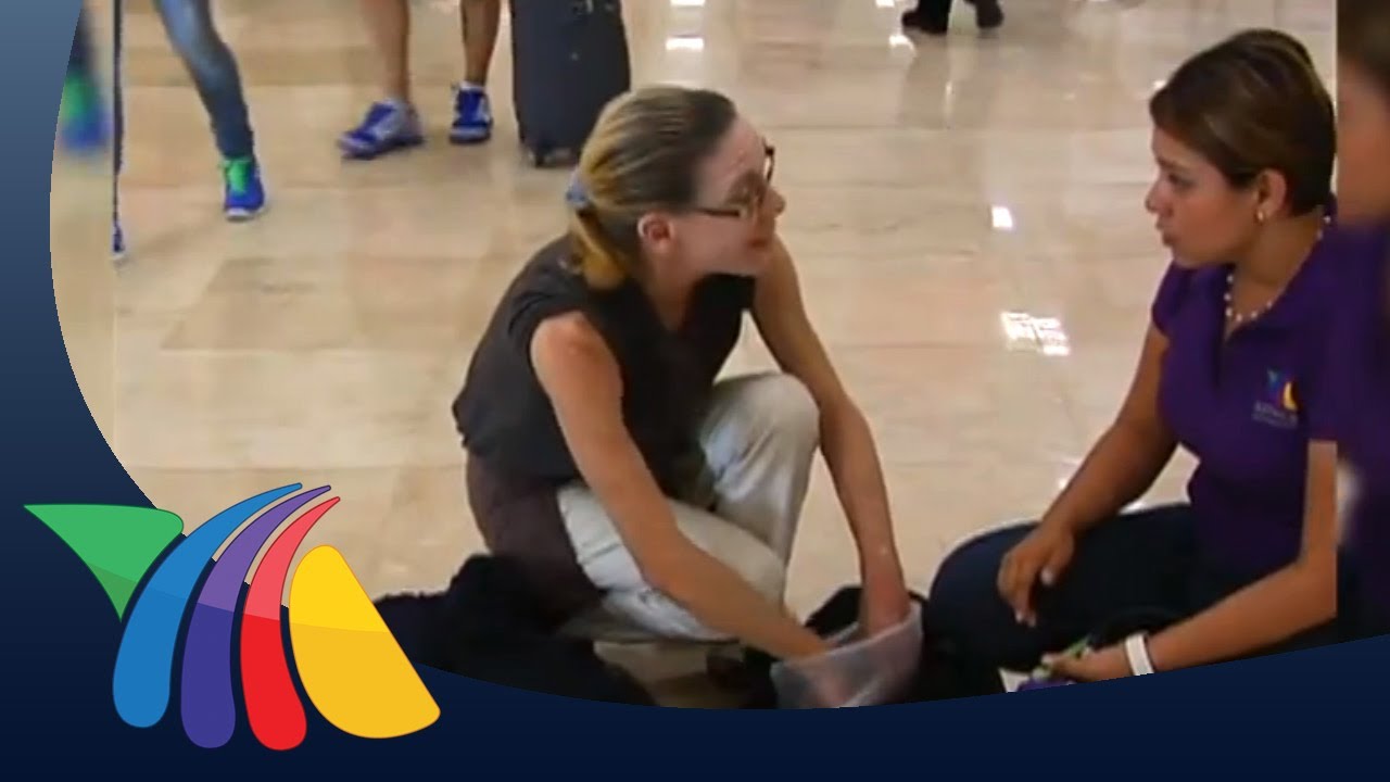 Mujer lleva casi 2 meses viviendo en aeropuerto de Cancún