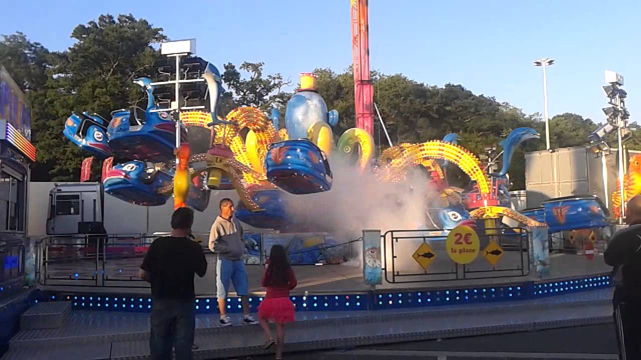 Fête foraine Orléans 2014, la Pieuvre