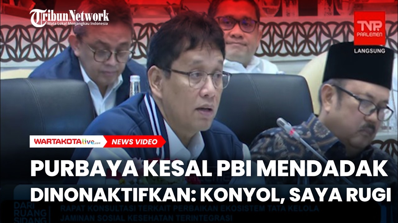 Purbaya Kesal BPJS Kesehatan PBI Mendadak Dinonaktifkan: Konyol, Saya Rugi, Image Jelek Jadinya!