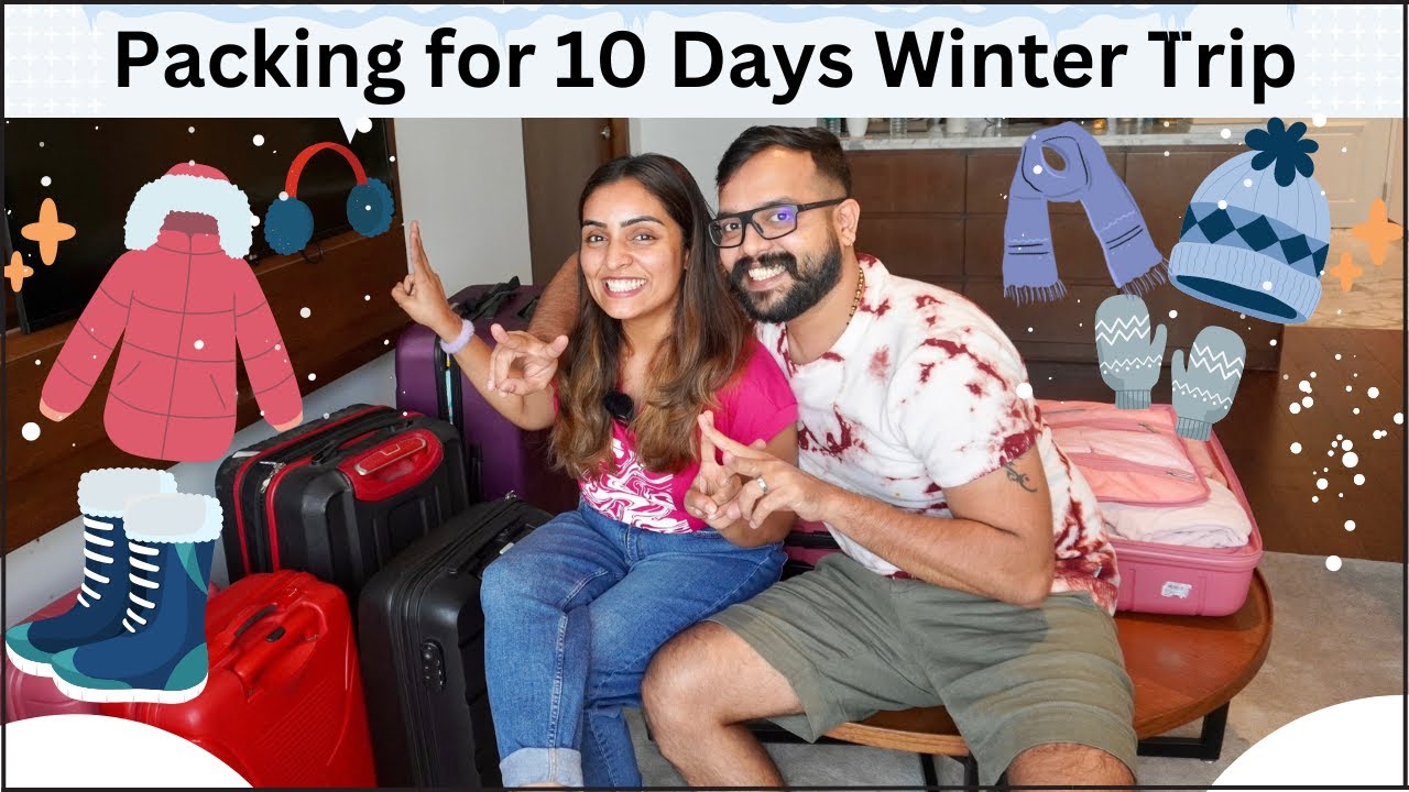 Packing For 10 Days Winter Trip | Nimmy Arungopan | Arun Gopan | Baby Aaryan
