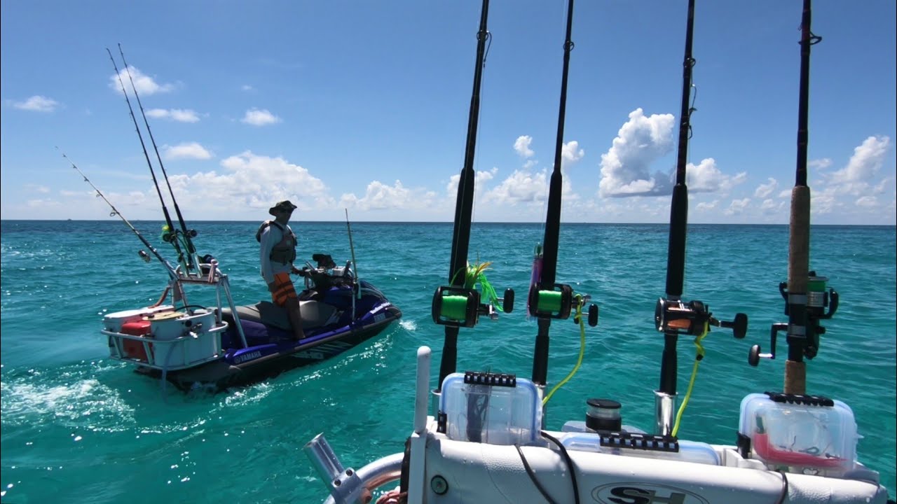 22 MILES OFFSHORE!! Father & Son on Yamaha WaveRunner