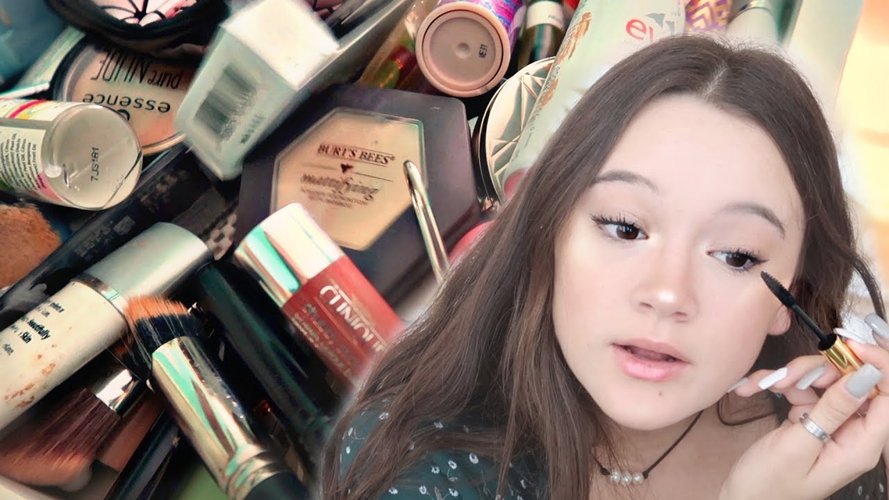 High School Makeup Routine & Decluttering/What's In My Top Shelf! FionaFrills Vlogs