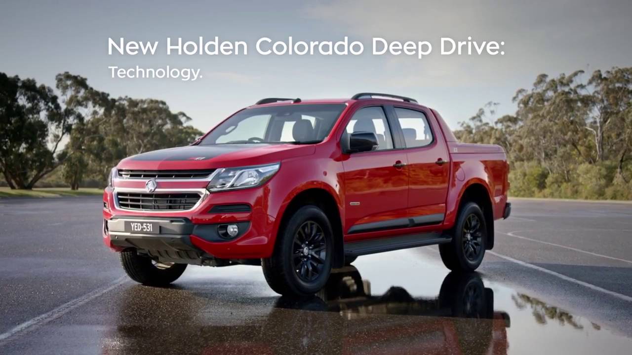 New Holden Colorado Deep Drive - Technology