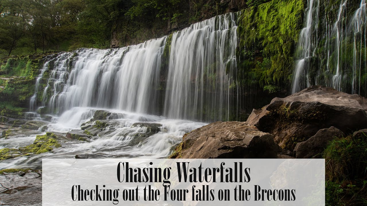 Four falls photography on the Brecon Beacons.